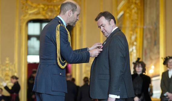 Neil Carberry getting OBE 14 January 2026 HIGH RES